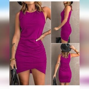 BTFBM Women 2025 Summer Sleeveless Tank Dress